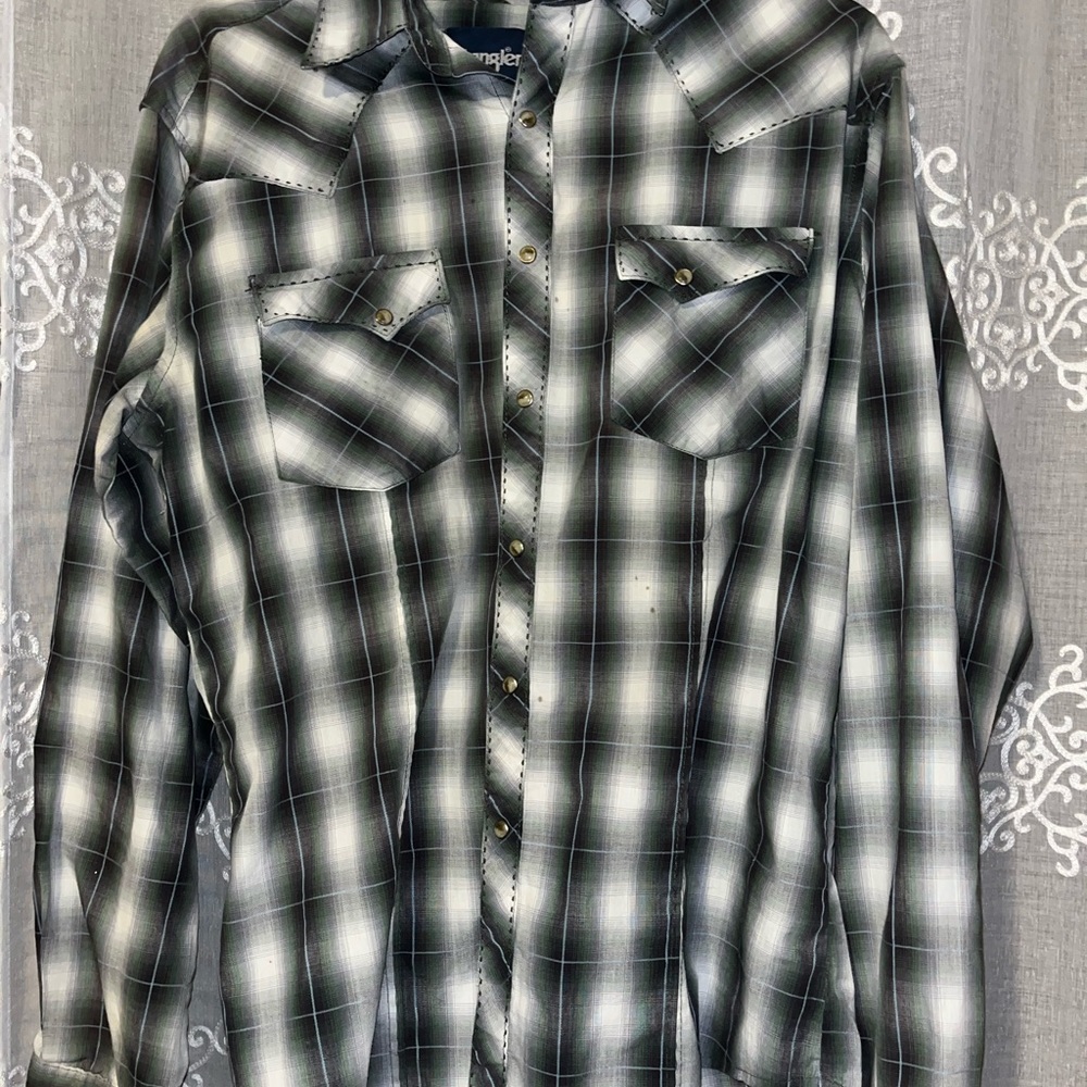 Wrangler Pearl snap